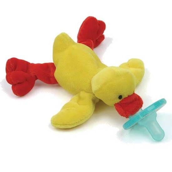 WubbaNub Yellow Duck Soothie Pacifier