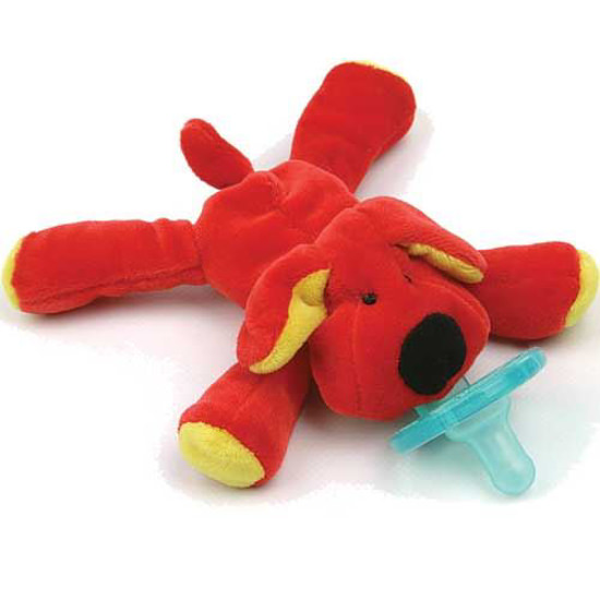 WubbaNub Red Dog Soothie Pacifier