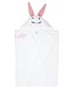 Personalized Yikes Twins White Bunny Kids Hooded Towel