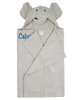 Personalized Yikes Twins Elephant Kids Hooded Towel