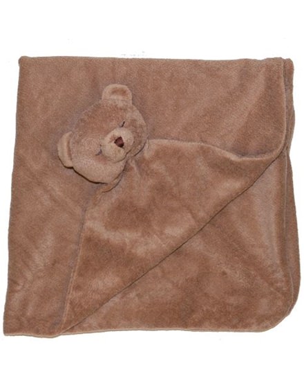 Angel Dear Brown Bear Napping Blanket