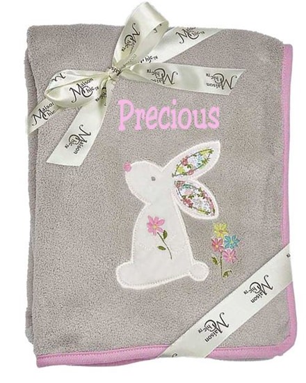 Picture of Maison Chic Beth the Bunny Plush Blanket