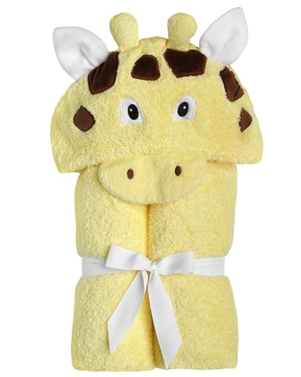 Yikes Twins Giraffe Kids Hooded Towel