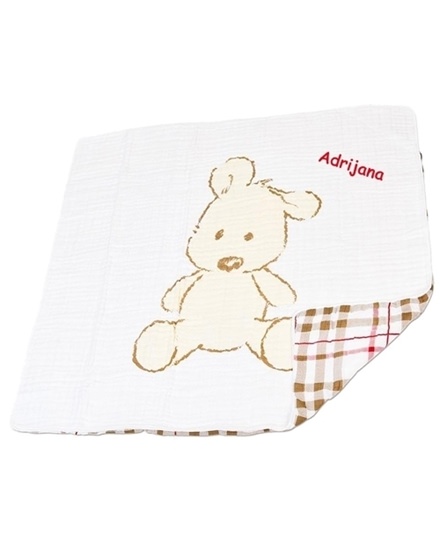 Personalized Teddy Bear Newcastle Blanket