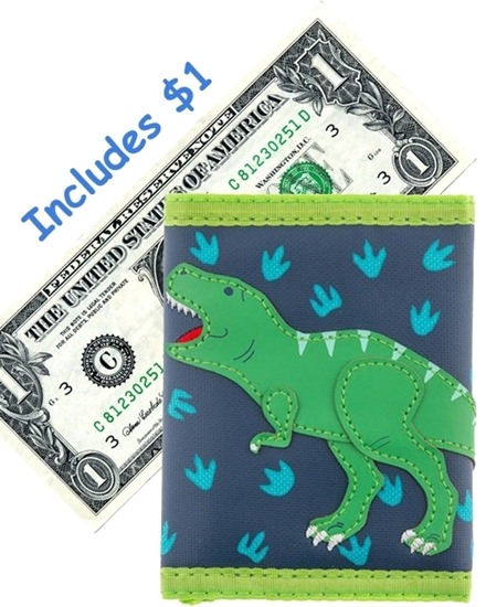 Stephen Joseph Dinosaur Child's Wallet