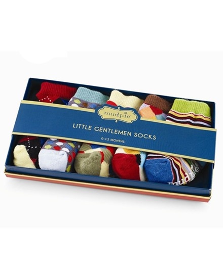 Picture of Mud-Pie Little Gents Socks - 5 pk
