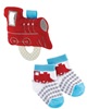 Stephan Baby Train Teether and Sock Set