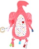 Picture of QTee Pal Coral Elephant Tag Lovey