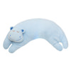 Angel Dear Blue Hippo Pillow