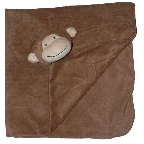 Angel Dear Brown Monkey Napping Blanket