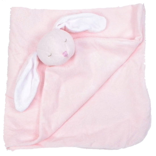 Angel Dear Pink Bunny Napping Blanket