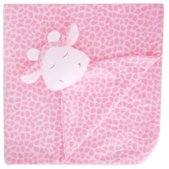Angel Dear Pink Giraffe Napping Blanket