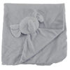 Angel Dear Gray Elephant Blanket