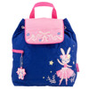 Stephen Joseph Ballet Bunny Quilted Backpack