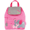 Stephen Joseph Elephant Quilted Backpack