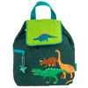 Stephen Joseph Green Dino Quilted Backpack