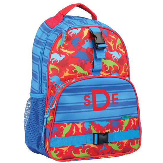 Personalized Stephen Joseph All Over Print Dino Backpack