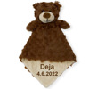 Personalized Little Elska Brown Bear Blankie