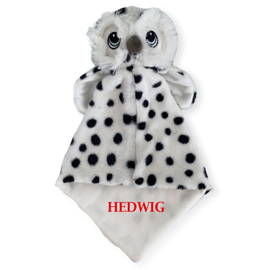 Personalized Little Elska Snow Owl Blankie