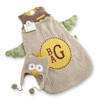 Personalized Baby Aspen Owl Snuggle Sack & Cap Set