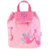Personalized Stephen Joseph Pink Ballet Quilted Back Pack