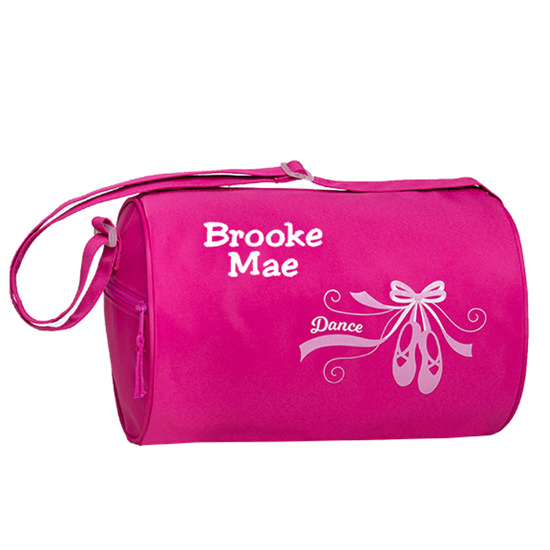 Personalized Horizon Dance Izzie Pink Duffel Bag