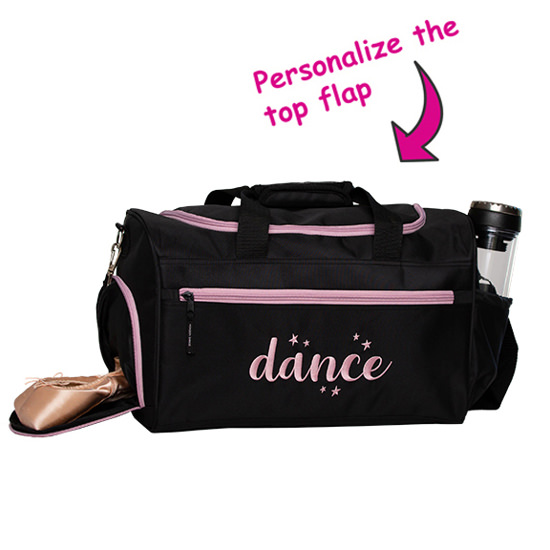 Personalized Horizon Dance Plié Gear Duffel – Light Pink