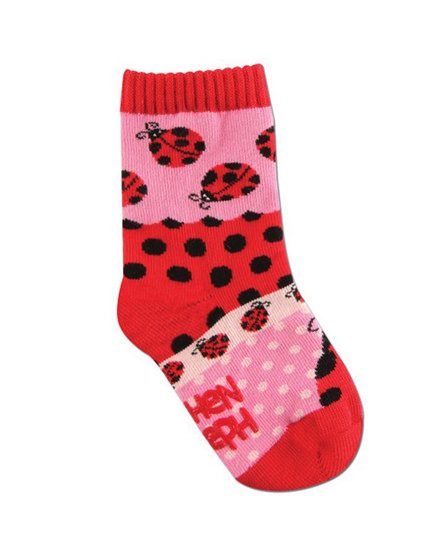 Stephen Joseph Ladybug Toddler Socks