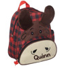Personalized Pea-essential Plaid Moose Backpack