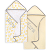 Personalized Burt's Bees Little Ducks Hooded Baby Towel Set (2-Pack)