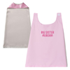 Personalized Pea-essentials Pink and Gray Toddler Cape