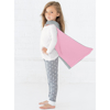 Pea-essentials Pink and Gray Toddler Cape